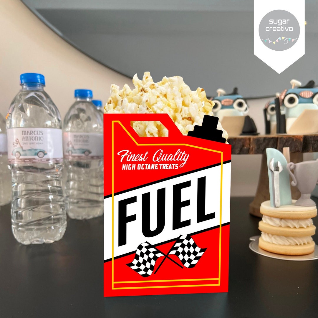 Digital Cutting File Template Racing Fuel Box - Fuel Tank - Silhouette ...