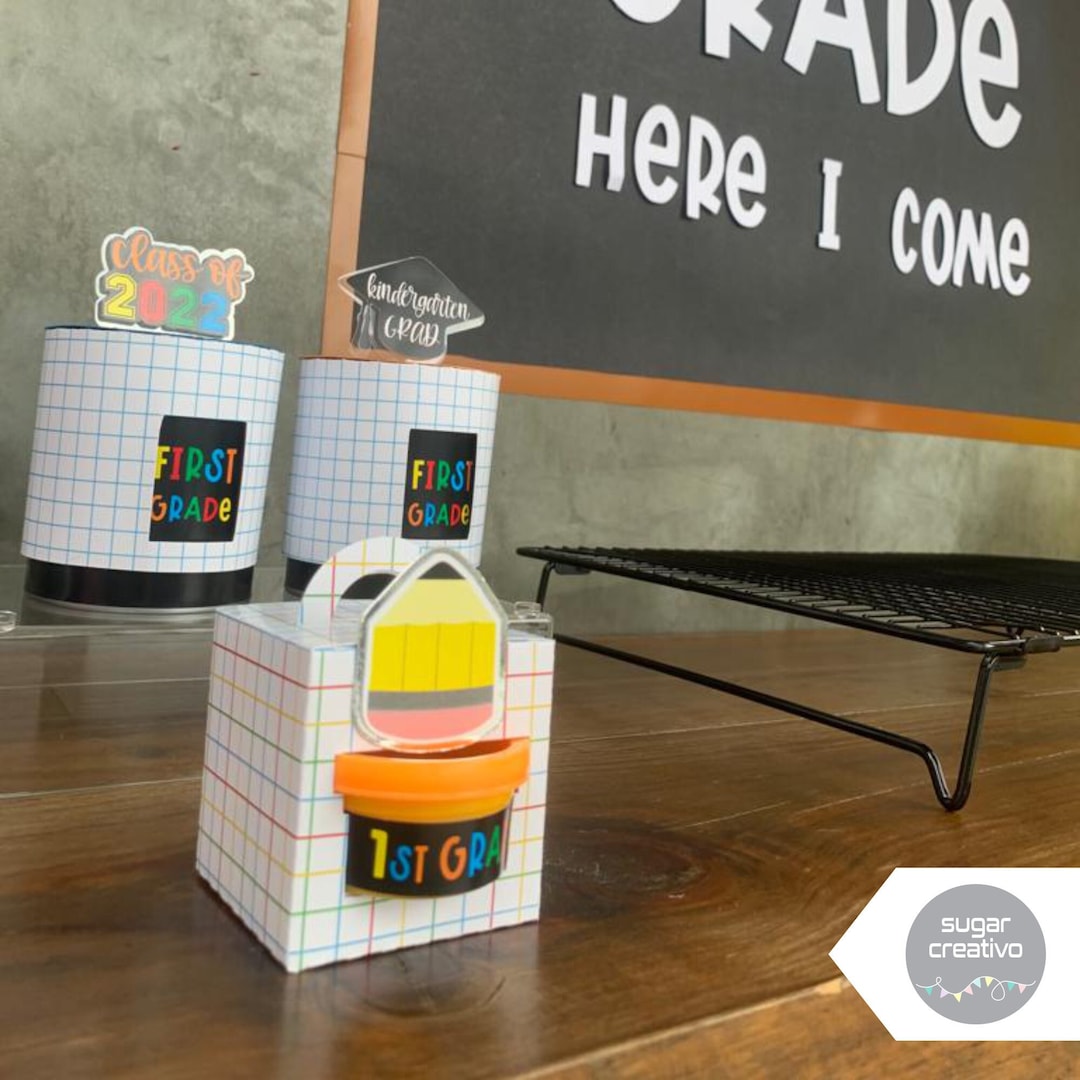 Mini Play Doh Box Template Digital Cutting File, 1 Oz / 28 G - Favor ...
