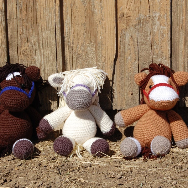 Custom Crochet Horse Stuffed Animal