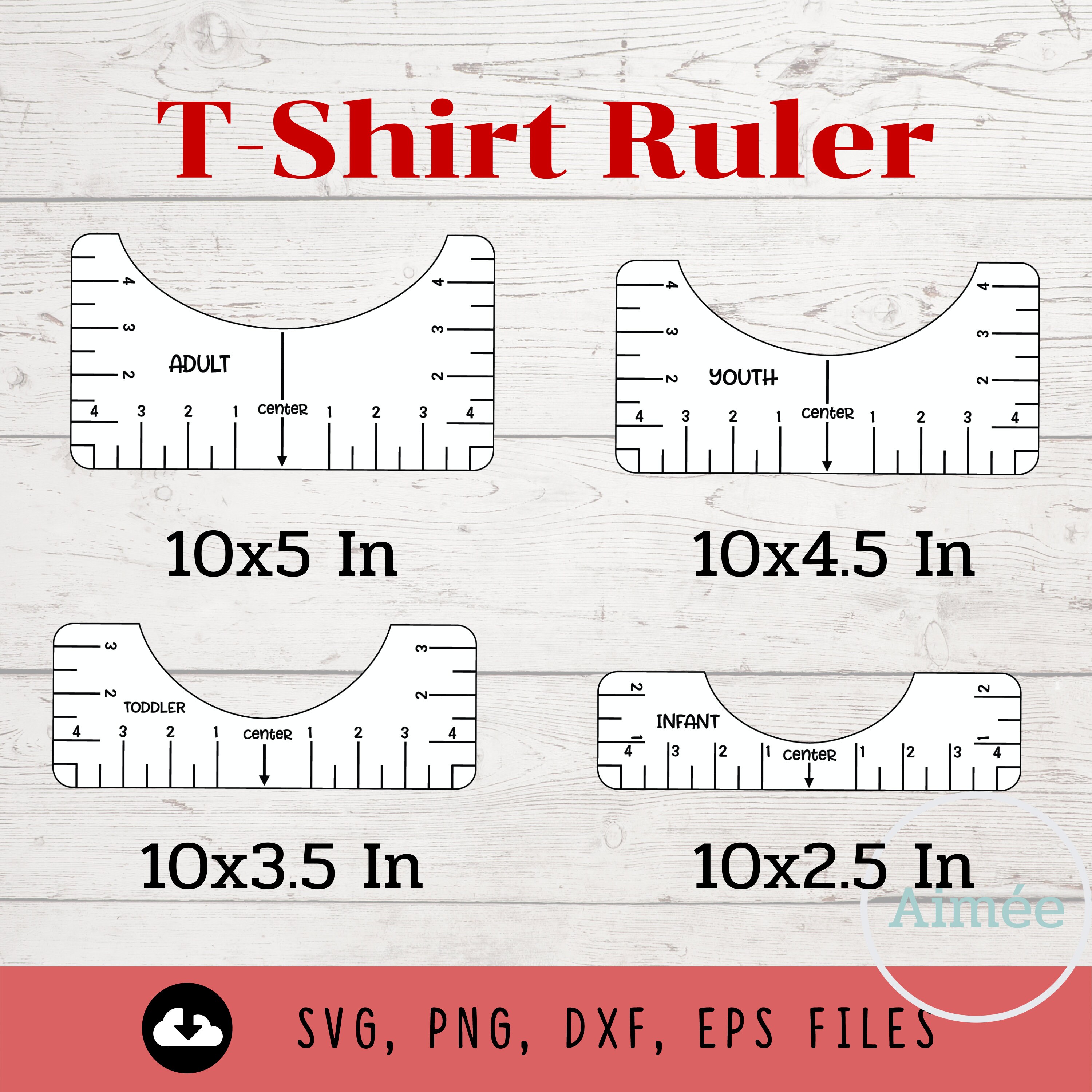 printable t shirt alignment tool