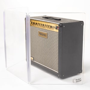NEW 2-ft tall, 4.5-ft wide 3-Panel Amp Shield, Plexiglas guitar screen