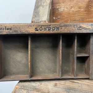Original Wooden Letterpress Type Case/vintage Printers Tray - Etsy