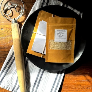 Mature sourdough starter dehydrated, Beginner-friendly sourdough starter dehydrated, Dehydrated Sourdough