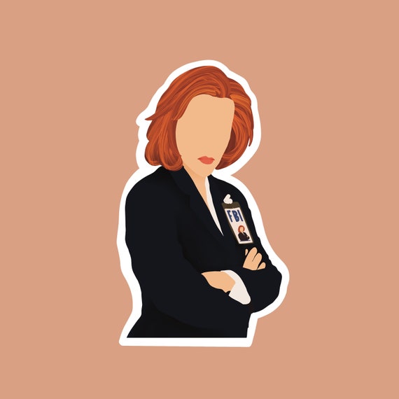 Dana Scully 90s Stickers the X Files Xfiles Phone Case Etsy Australia