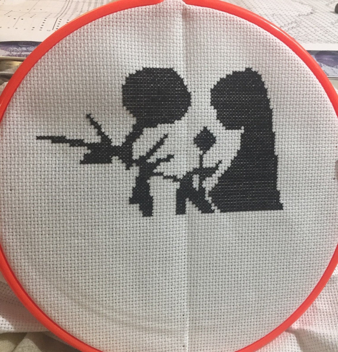 Jack And Sally Cross Stitch Pattern | Etsy