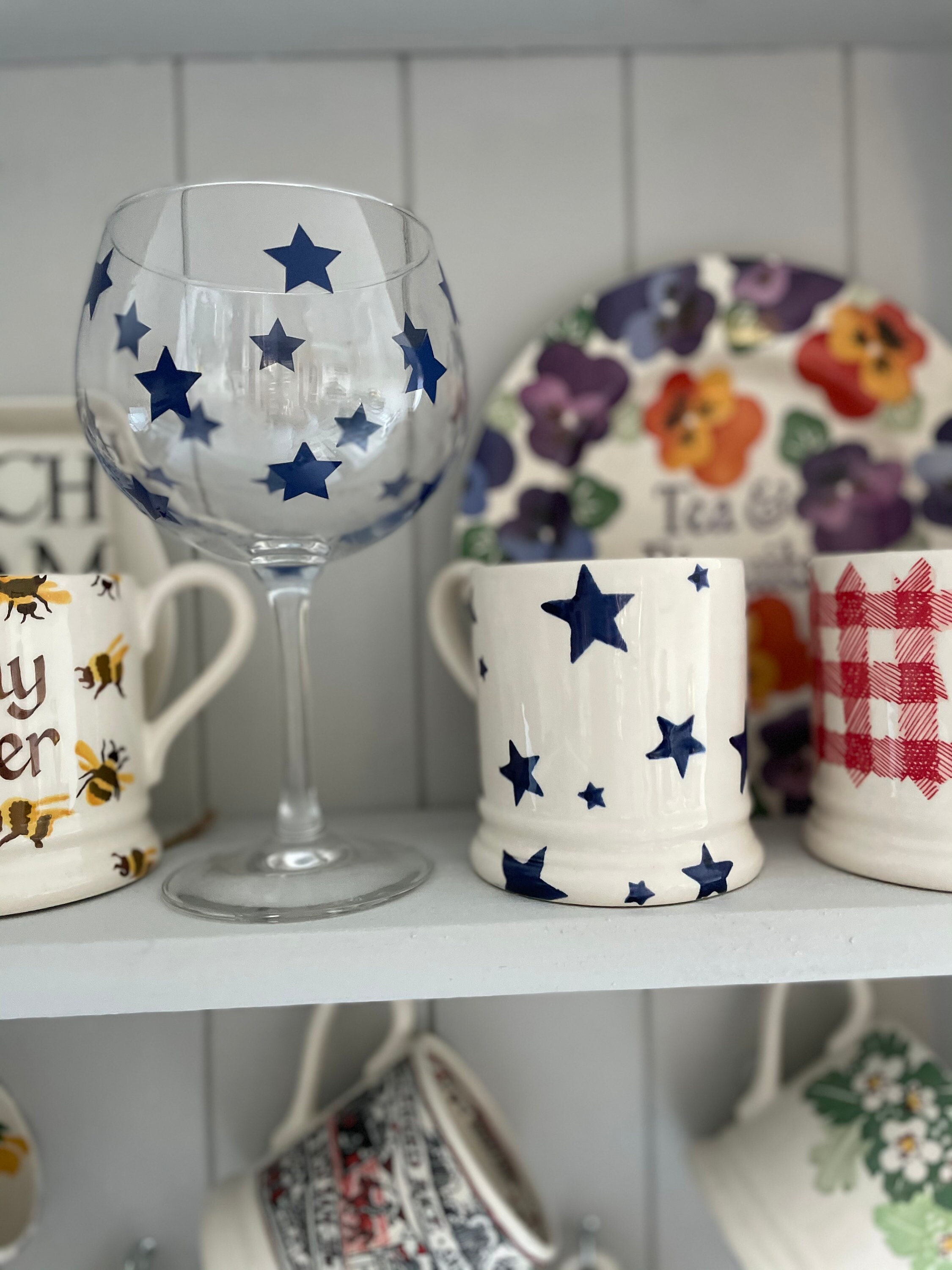 Emma Bridgewater EB Inspired Glassware Gin Glasses Etsy UK