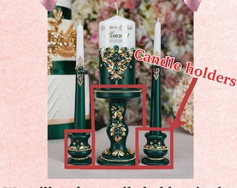 Candle holders to match your wedding  set