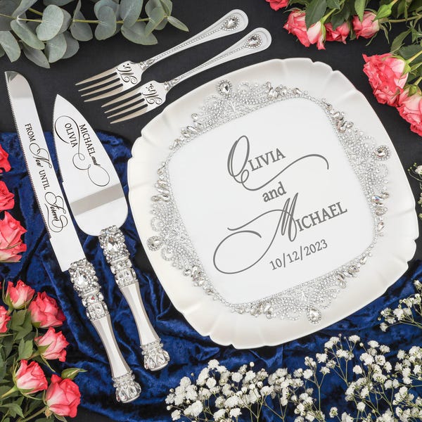 Wedding Cake Plate - Etsy