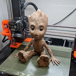 Baby Groot Planter 3D Print STL File, 3D Printer File, File for 3D Printers, STL, 3D model, Instant Download