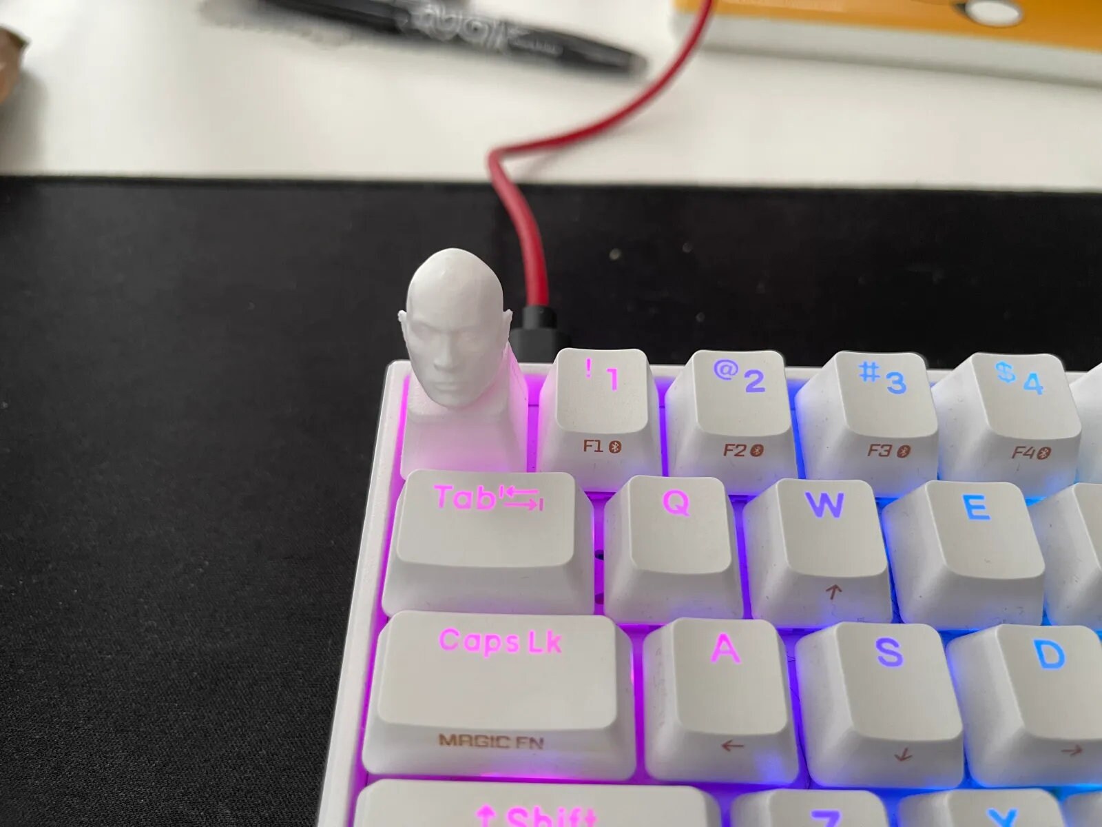 The Rock Keycap 3D Print STL File 3D Keycap Model STL 3D Printer The Rock Keycap 3D Print STL File 3D Keycap Model STL 3D Printer