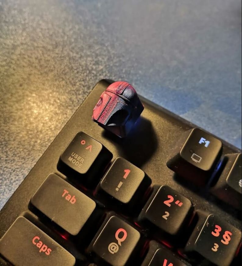 Mandalorian Keycap 3D Print STL File 3D Keycap Model STL, 3D Printer