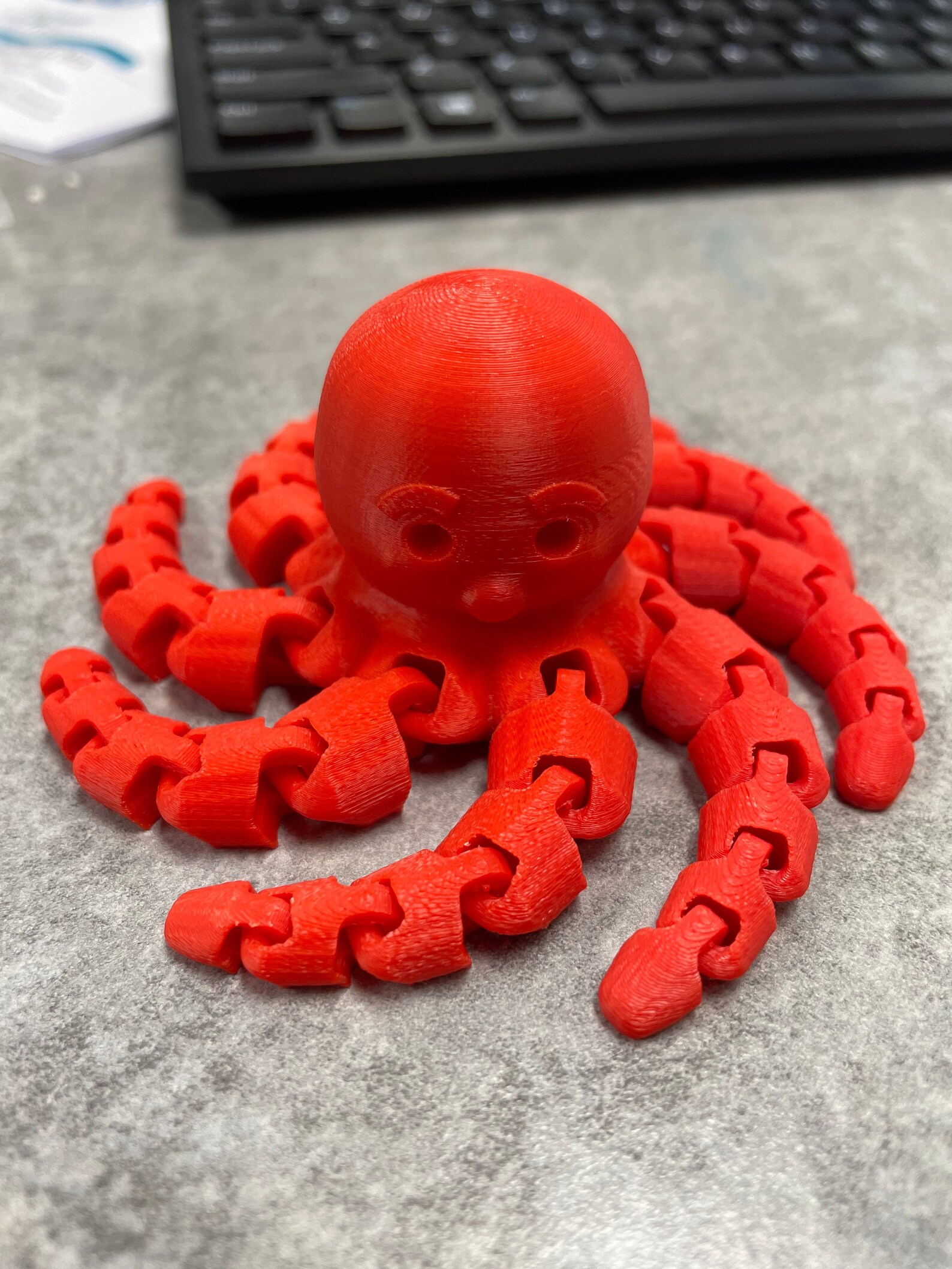 Flexible Octopus 3D Print STL File Flexipus 3D Printer File Fidget Flexible Octopus 3D Print STL File Flexipus 3D Printer File Fidget
