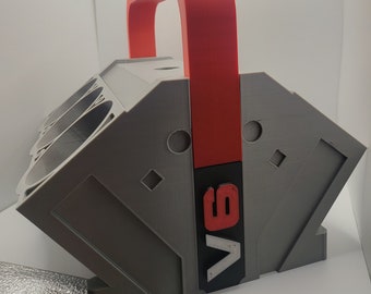 V4 or V6 Engine Cooler for Standard or Mini Cans (3D Print)