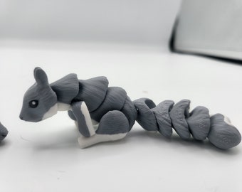 Tiny Squirrel Articulated Flexi 3D Print