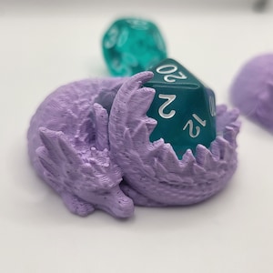 Feathered Dragon Dice Guardian 3D Print