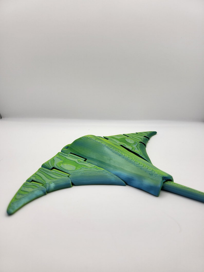 Manta Ray Articulated 3D Print image 3