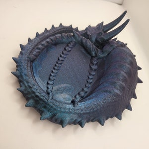 Dragon Guardian Jewelry/Trinket Tray 3D Print afbeelding 6
