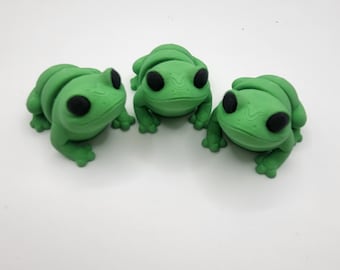 Tiny Tiny Frog Articulated 3D Print