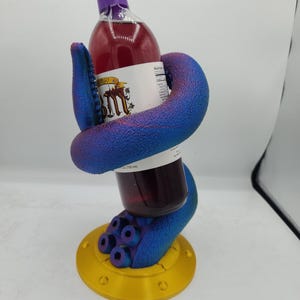 Tentacle Wine Bottle Holder Display (3D Print)
