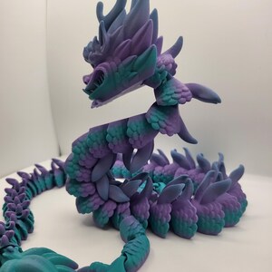 Imperial Dragon Flexi Poseable 3D Print - Etsy