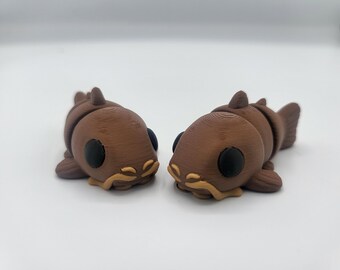Baby Catfish Articulated 3D Print