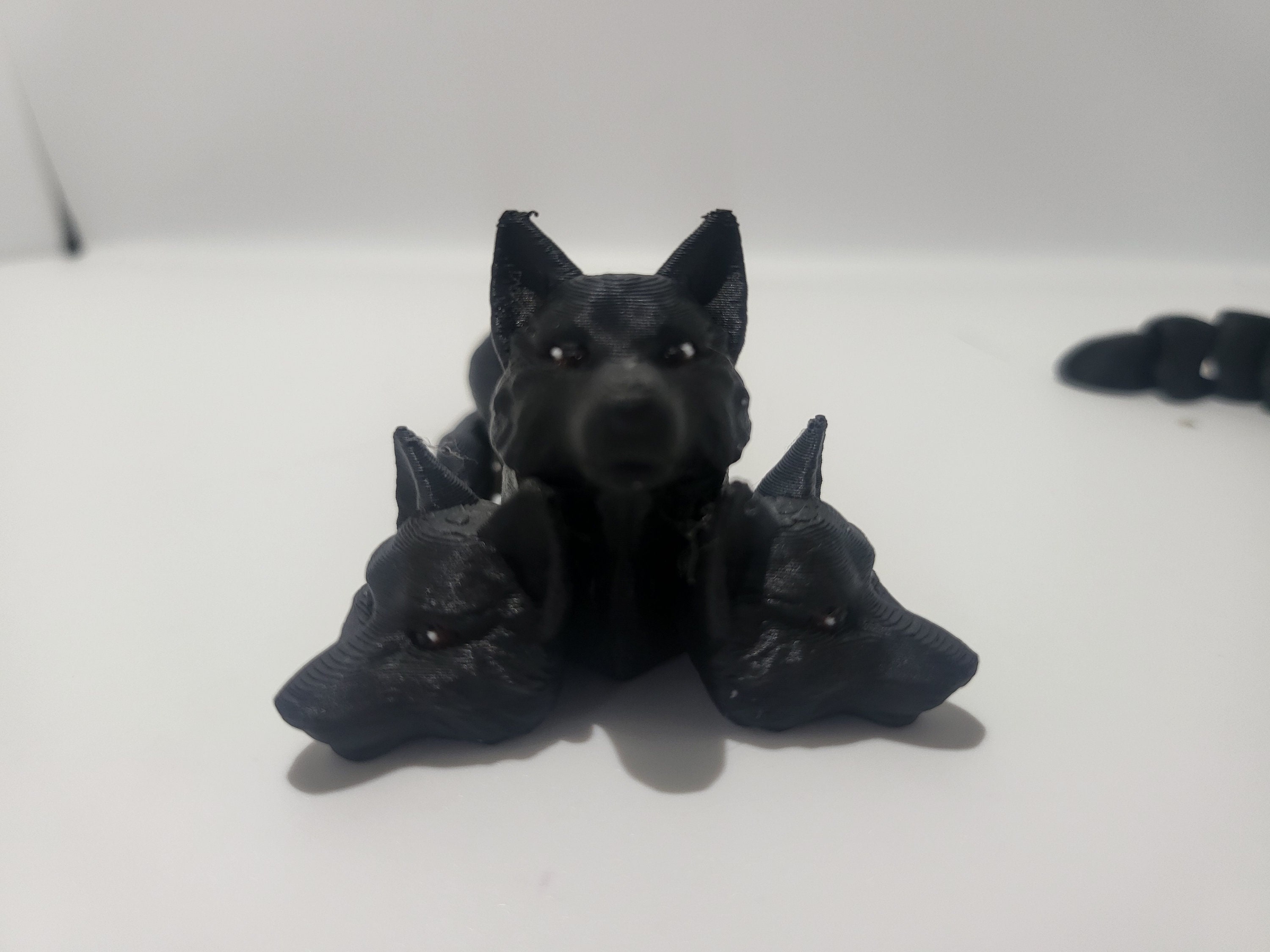 Mini Cerberus Articulated Flexi - Four Styles Wolf, Skull, Mastiff ...