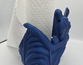 Fantasy Dragon Paper Towel Holder – 3D Printed