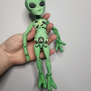 Flexible Alien Toy (3D Print)