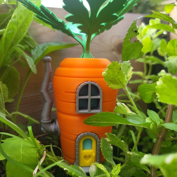 Carrot Fairy House (3D Print)