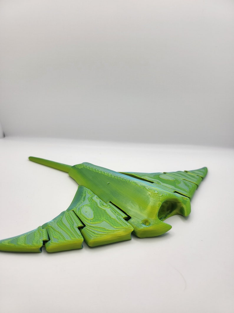Manta Ray Articulated 3D Print image 2