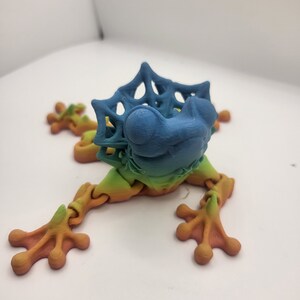 Dracula Vampire Frog Articulated 3D Print