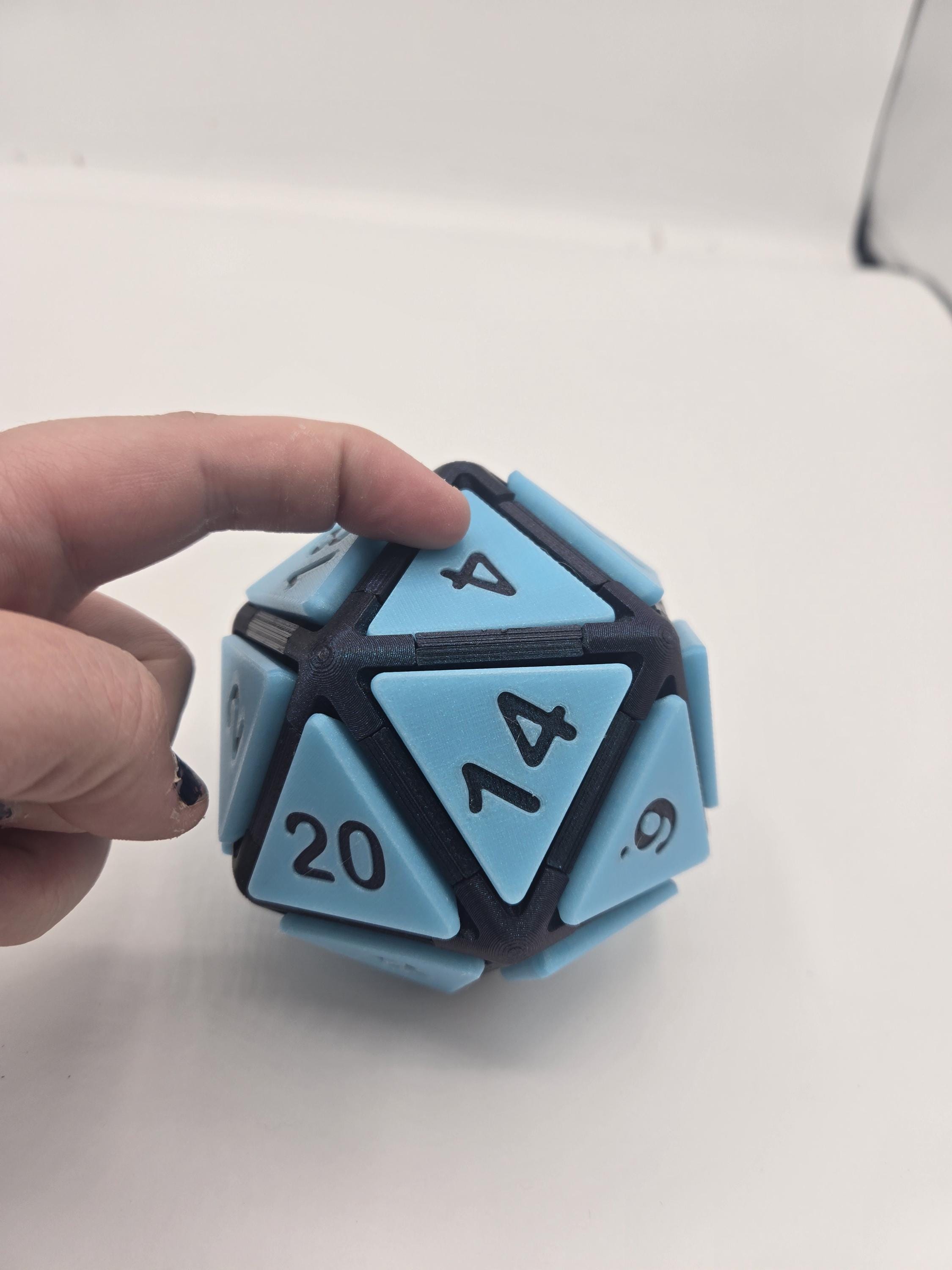 Dnd Inspired Mechanical Key Fidget Clicker | D20, D12 and D10 Available ...
