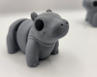 Tiny Baby Hippo Articulated 3D Print
