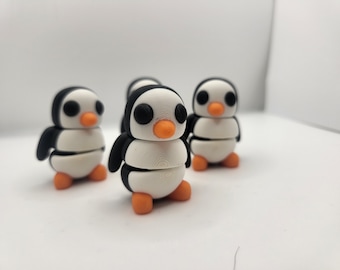 Cute Tiny Penguin Articulated 3D Print