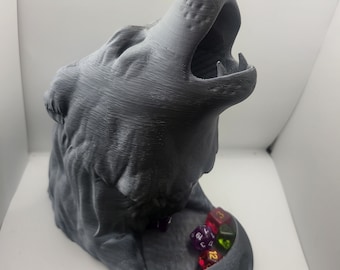 Howling Wolf Dice Tower 3D Print