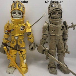 Skeleton Knight 3D Print