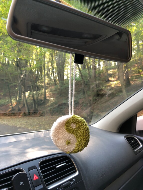 Cow Car Mirror Hanging, Mushroom Rear-view Mirror Hanging, Car Accessories,  New Car Gift, Gift for New Car, Christmas Gift 