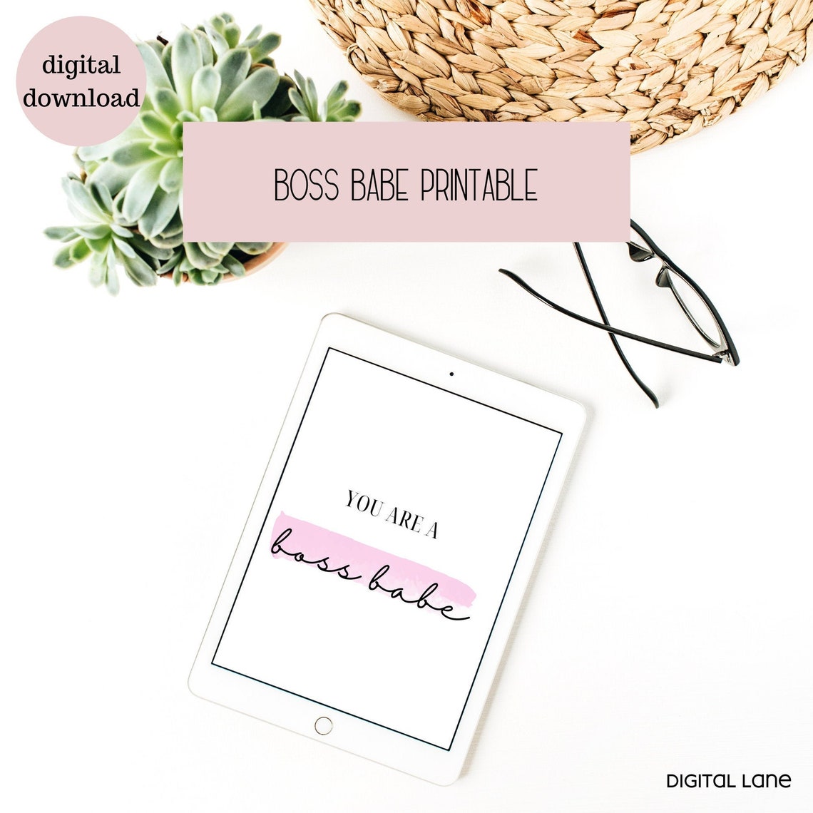 Girl Boss Printable Boss Girl Print Printable For Your | Etsy