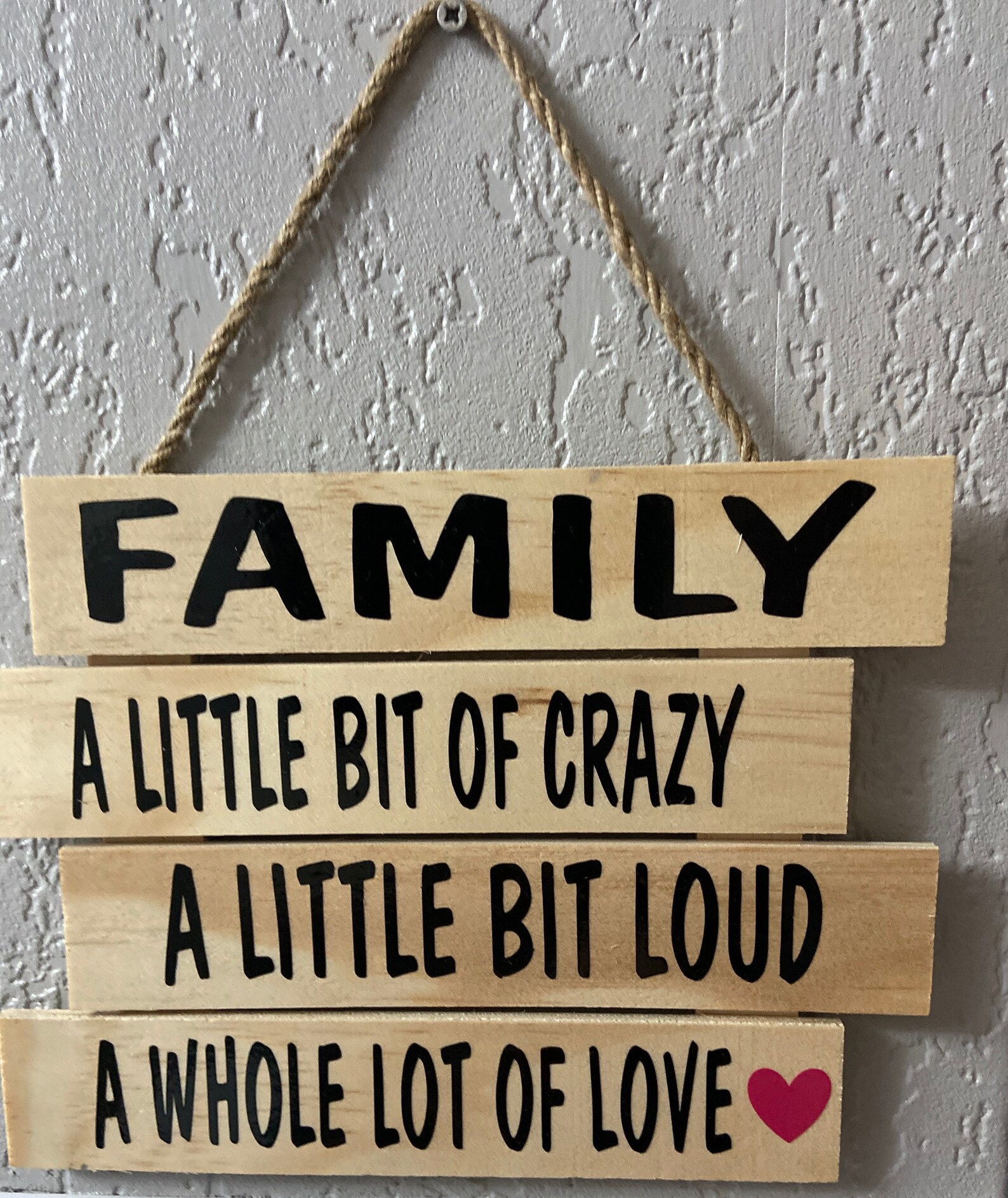 Wooden plaques family quotes in permanent vinyl Etsy