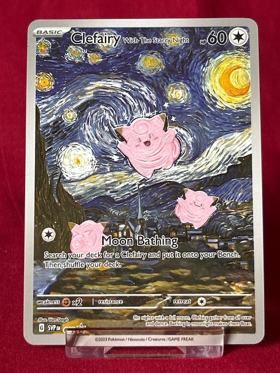 clefairy pokemon card - (6) - Base Set 2 This attack does 10 damage times the number of heads Clefairy Pokemon Card Credit Card