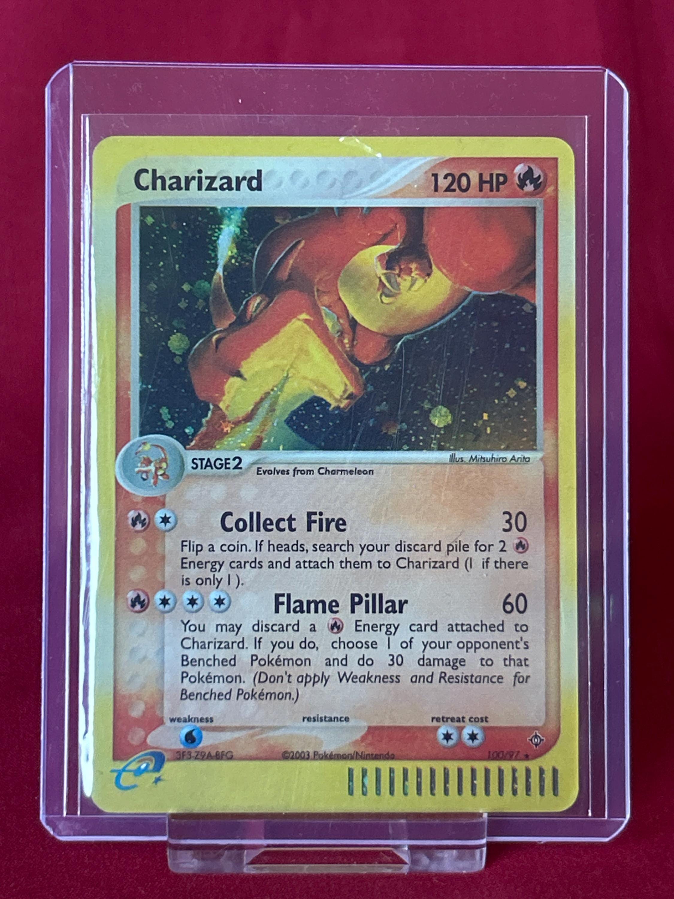 Holo Charizard 100/97 EX Dragon Pokemon Card E Series Holographic