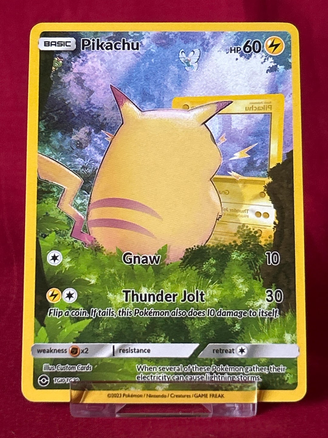 yellow pluto village pokemon cards Pikachu 14 Card Lot - X14 Cosmo Wanderer Yellow Pluto Village