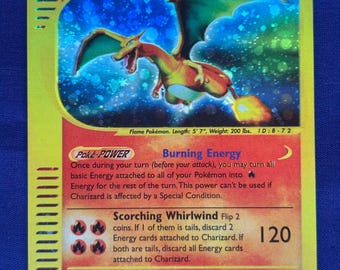 how much is a stage 2 charizard pokemon card worth Charizard-Reverse Foil (3) 2002 Legendary Collection Captured in a crystal Pokemon Cards 2nd Edition Value: