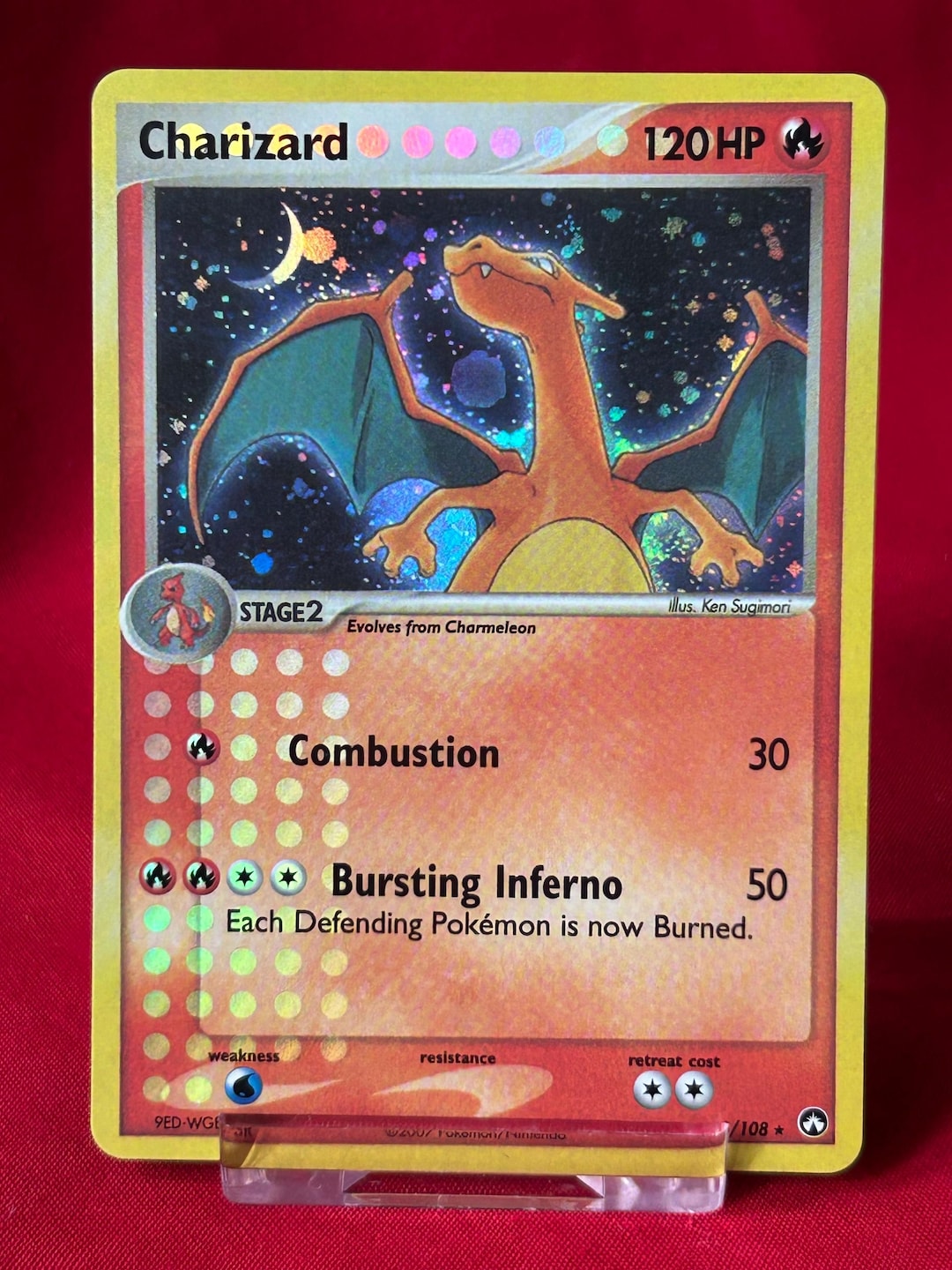 Holo Charizard EX 6/108 Power Keepers Pokemon Card Holographic