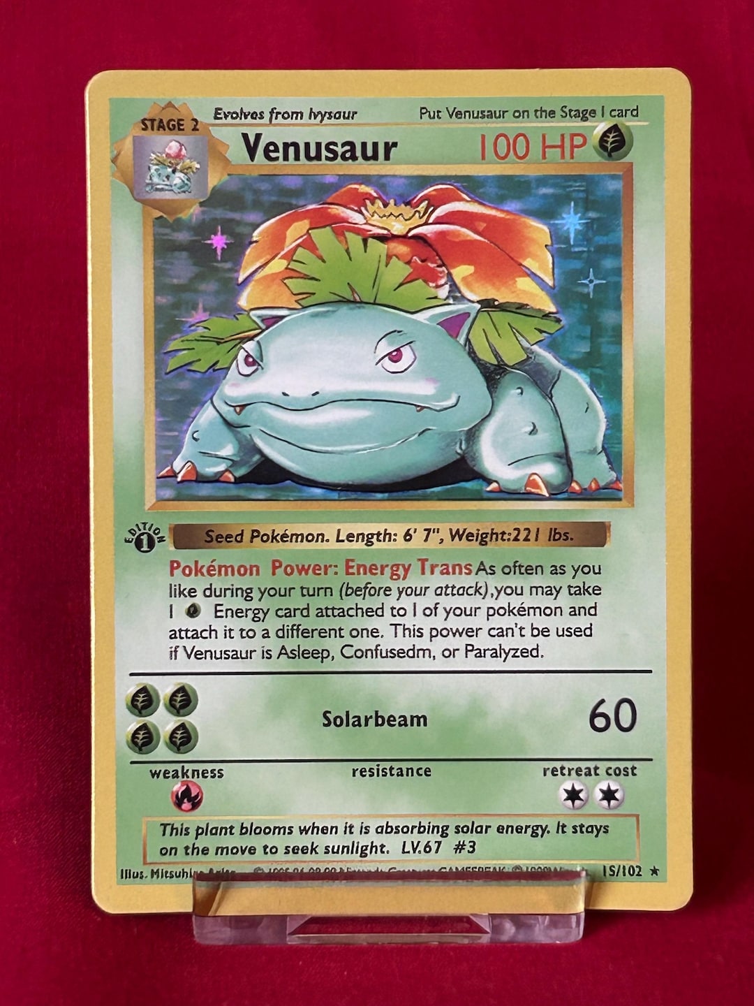 pokemon card venusaur price EX 184/165 SR 151 JAPANESE GRADED 10 CARDSLAB switch 1 of your opponents Benched Pokmon with their Active Pokmon Venusaur ex 001 - Holofoil