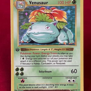 Venusaur 15 102 - Etsy 日本