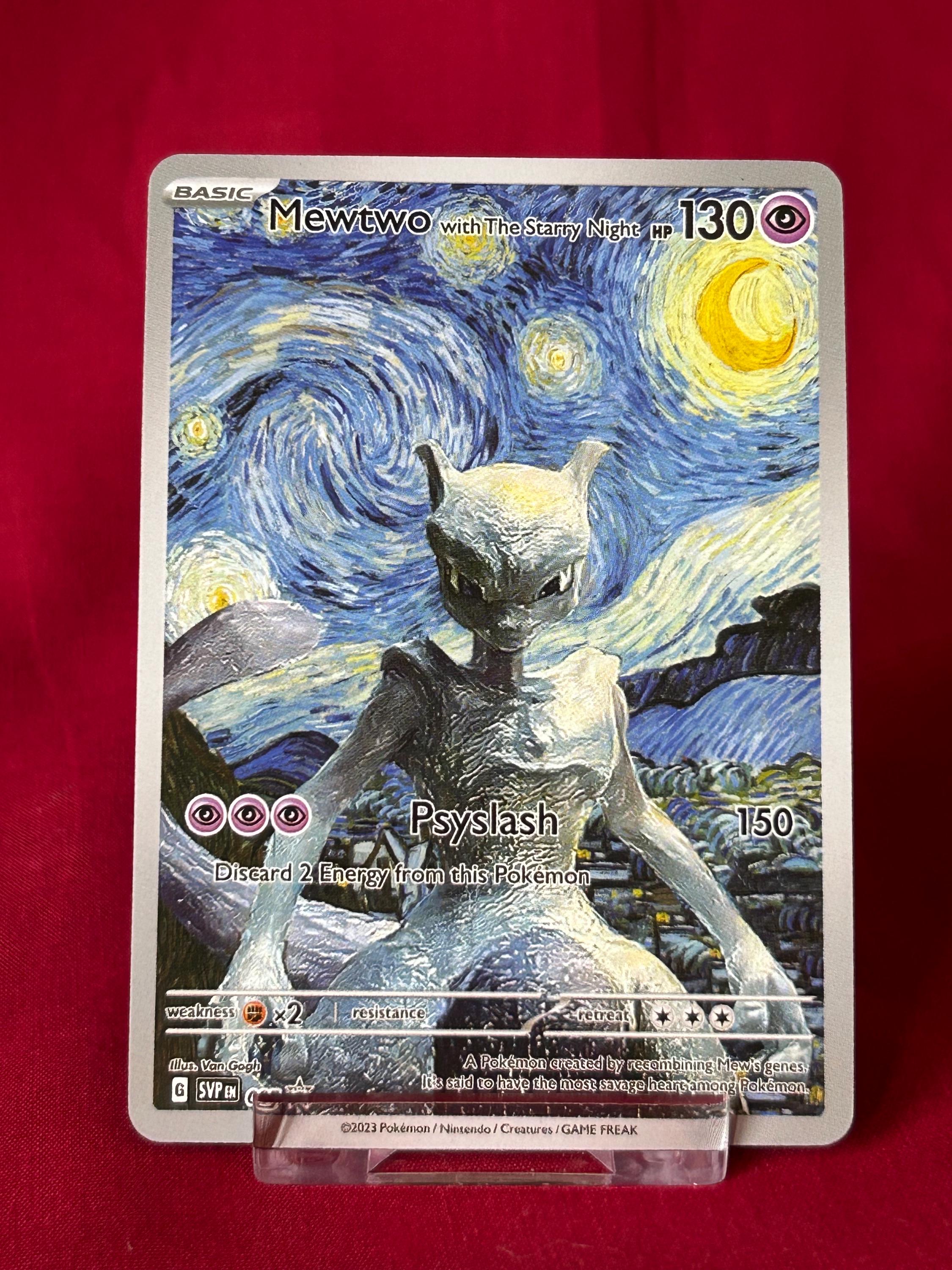 Van Gogh Museum Cards X18 Pokemon Cards Proxy Card Immaculate Mint