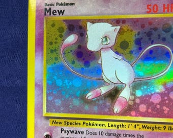 holographic mew pokemon card value (47/63) [WoTC Promo]  Plug you may draw cards until you have 3 cards in your hand Holo Mew Black Star Promo