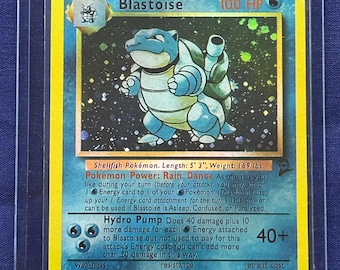 holographic blastoise pokemon card value Dark Blastoise (20/82) - Team Rocket 1st Edition