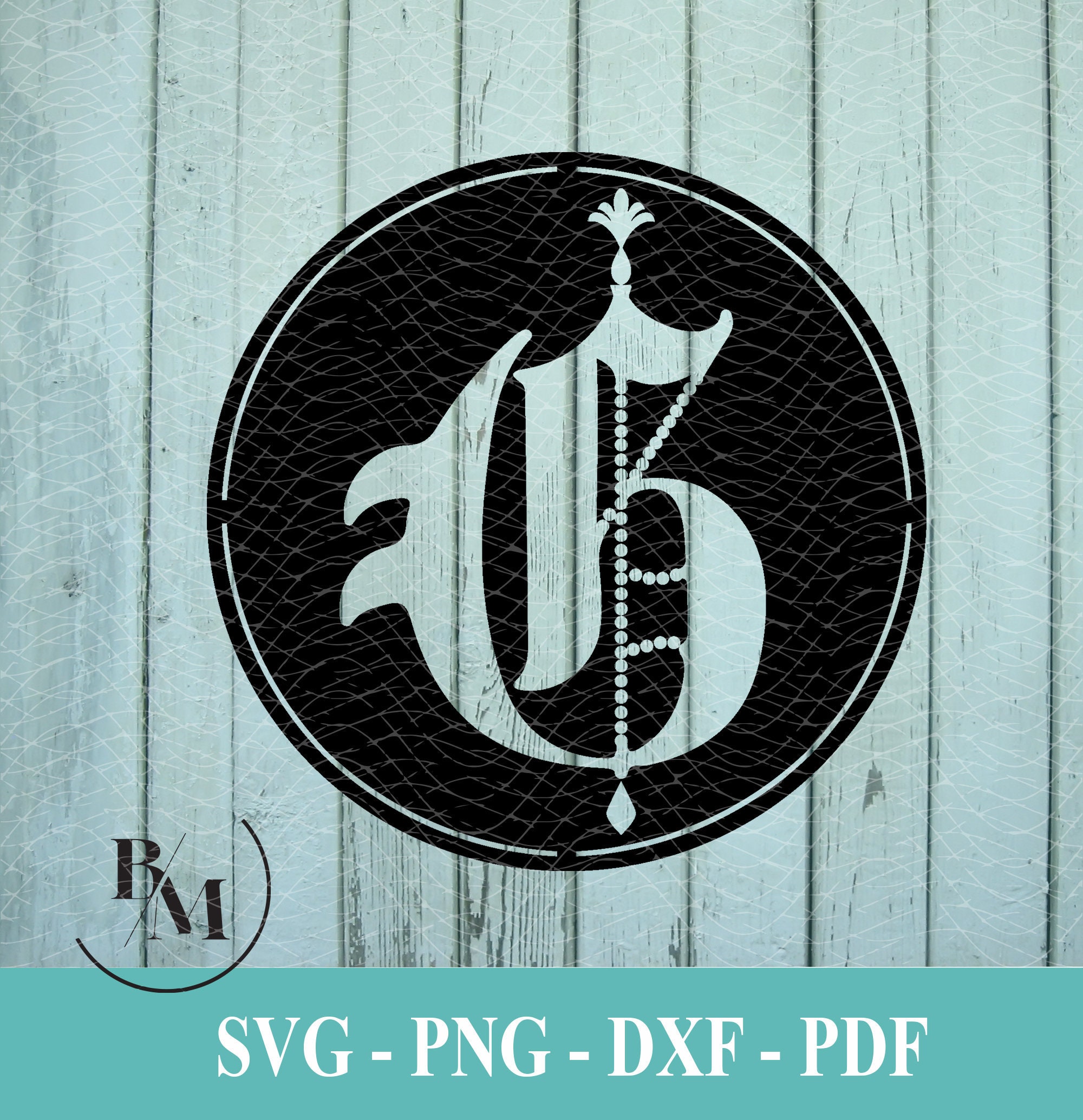 Download G-Monogram Letter svg png pdf dxf Downloadable File | Etsy
